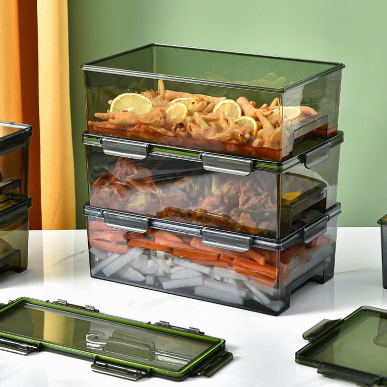 Bread Container Storage Box, For Refrigerator, Transparent