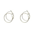 thumbnail image 4 of Pendientes Minnieouse para niña sin orificio para la oreja, regalo portátil para Amiga, acero dorado, Tipo 2, 4 of 6