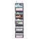thumbnail image 1 of Over The Door Organizer,5-shelf Fabric Wall Mount Storage With Pvc Clear Window,over Door Hanging Organizer For Bathroom, 1 of 5
