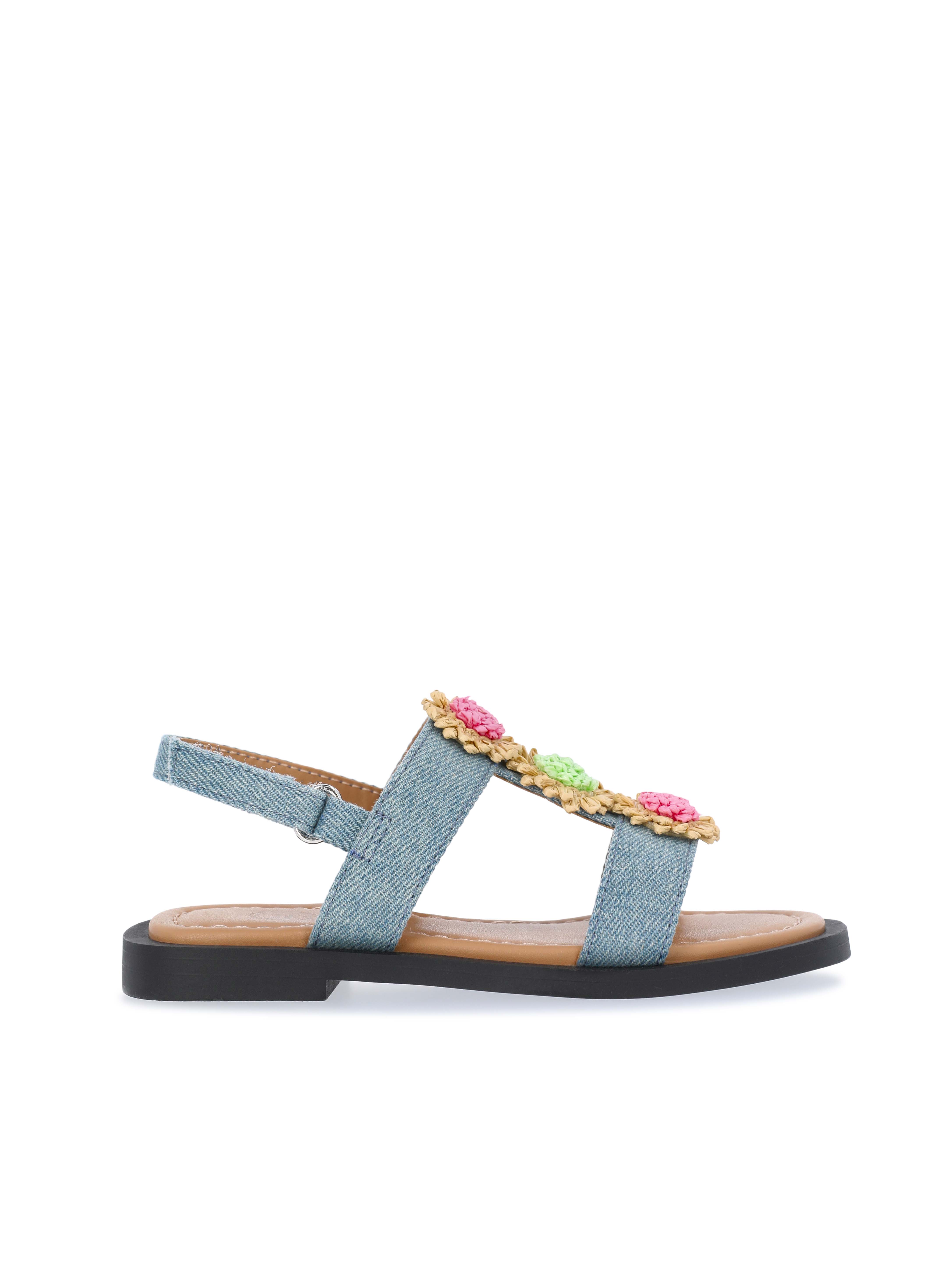 Wonder Nation Toddler Girls Floral Sandals