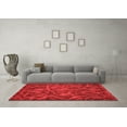 thumbnail image 3 of Ahgly Company Indoor Rectangle Abstract Red Modern Area Rugs, 5' x 8', 3 of 4