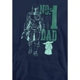 thumbnail image 3 of Star Wars: The Mandalorian Chandail à Capuchon Mando Papa No. 1 pour Hommes, 3 of 4