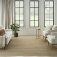 thumbnail image 6 of Nourison Natural Jute Solid Natural 8' x 10' Area Rug (8x10), 6 of 10