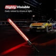 thumbnail image 3 of 4Pack Traffic Wand 21Inch Led Traffic Control Wand Safety Light Wand with 2Flashing Modes Air Marsh, 3 of 5