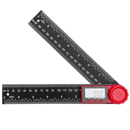 

0-200mm 8inch Digital Meter Angle Inclinometer Angle Digital Ruler Goniometer Protractor Angle Finder