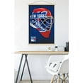 thumbnail image 5 of NHL New York Rangers - Mask 16 Wall Poster with Magnetic Frame, 22.375" x 34", 5 of 6