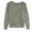 Grey - gray, variant on Alternative Womens Heathered Boat Neck Basic T-Shirt, Grey, X-Small