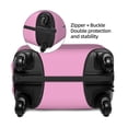 thumbnail image 4 of Balery Pink Luggage Cover Protector, Scratch And Dirt Resistant, Fits 18-32 Inch Luggage - X-Large, 4 of 9