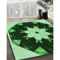 thumbnail image 3 of Ahgly Tapis Rectangulaire Lavable en Machine Intérieur Transitionnel Vert Forêt Foncé, 2 Pieds x 3 Pieds, 3 of 7