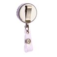 thumbnail image 4 of Support de Badge Rétractable, 3 Pcs Support de Badge en Métal, 4 of 5