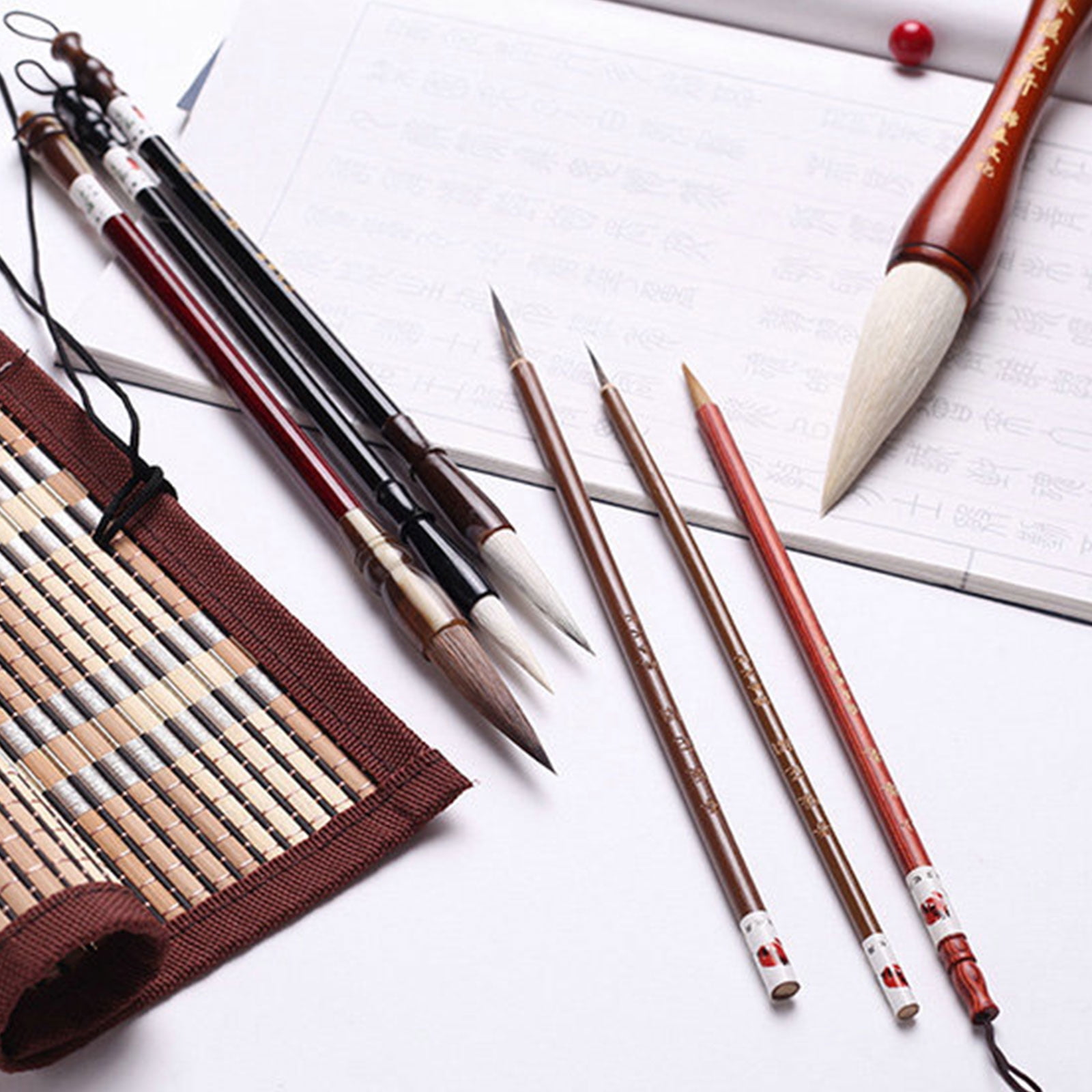Yokua 7/11PCS Sumi Drawing Writing Brush Pen for Regular Script Practice Calligraphy