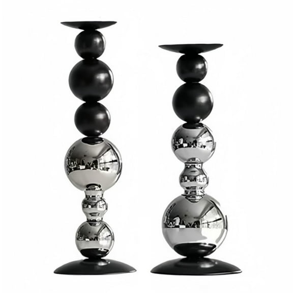 2pc Candle Holders Candlestick Table Centerpiece for Wedding Bar Party Decor