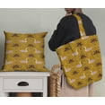 thumbnail image 5 of Soimoi Gold Modal Satin Fabric Swan & Moroccan Damask Decor Fabric Printed Yard 42 Inch Wide, 5 of 5