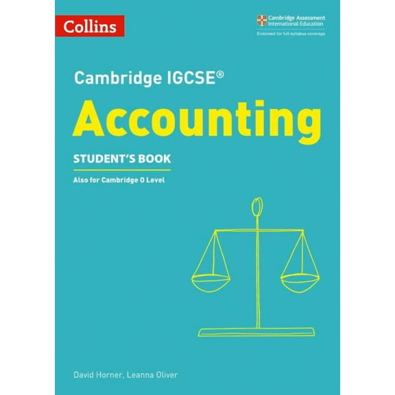 Cambridge International Examinations: Cambridge Igcse(r) Accounting Student Book (Paperback)