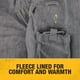 thumbnail image 4 of Chaqueta Soft Shell con calefacción DEWALT para hombre, color negro, talla XL, 4 of 8