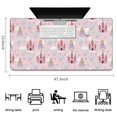 thumbnail image 5 of Long Mouse Pads for Desk,Princess Castle Cloud Pattern Desk Mats on Top Of Desks, Desk Mouse Pad Extra Large with 3mm Non-Slip Base and Stitched Edge for Gaming,Office,Work,Home 47.3"x23.6", 5 of 6