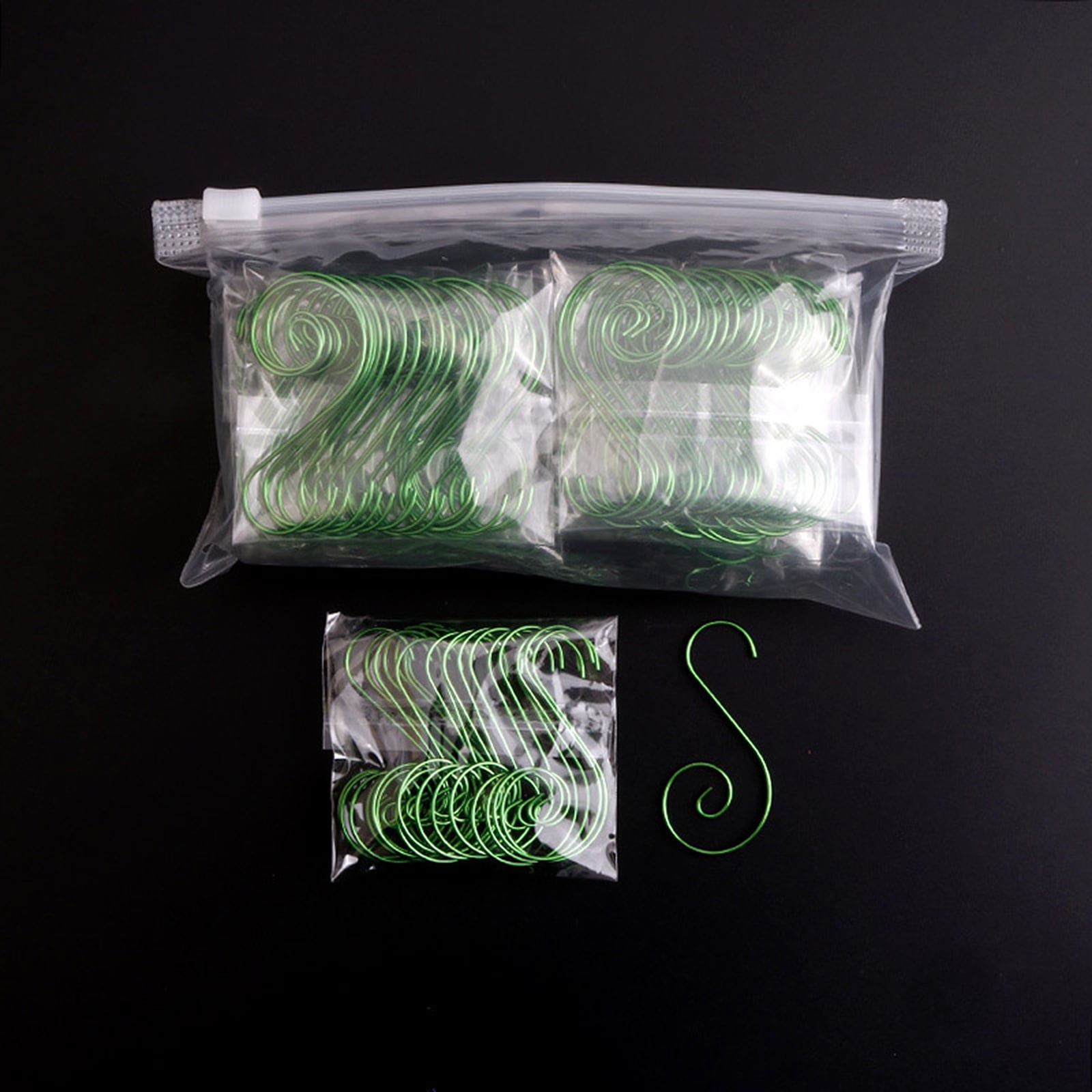 160 Pcs Christmas tree decoration hooks hardware pendants S hook