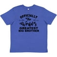 thumbnail image 3 of Inktastic Officially the World's Greatest Big Brother Youth T-Shirt, 3 of 5
