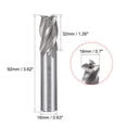 thumbnail image 3 of HSS-AL 4 Flute Straight End Mill Cutter CNC Router Bit, 18 x 16 x 32mm, 3 of 5
