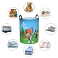 thumbnail image 6 of Looney Tunes Cartoons Large Laundry Hamper Collapsible Laundry Basket With Handles, Tall Storage Basket For Blanket, Toys, Dirty Clothes In Living Room, Bedroom, Bathroom, Nursery, 6 of 7