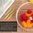 thumbnail image 6 of Acrylic Salad Bowl Slanted Salad Mixing Bowls Skid Resistant Bottom Serving Bowl For Pasta Fruit Sauces, 6 of 13