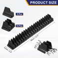 thumbnail image 2 of 46pcs Magnetic Wrench Organizer for Tool Box, Magnetic Modular Wrench Organizer Holder Toolbox Universally for 46 Tools Drawer Chest Ratcheting Offset Wrenches, Black, 2 of 7