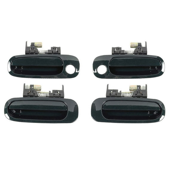 Brand New For Front and Rear 1998-2002 Toyota Corolla Dark Green 6M1 Outer Door Handle 4PCS 98 99 00 01 02
