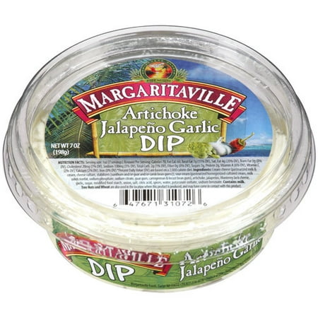 Margaritaville Artichoke Jalapeno Garlic Dip, 7 oz