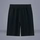 thumbnail image 4 of pstuiky Pantalones cortos de entrenamiento para hombre, Pantalones cortos transpirables de color liso para hombre, informales, para vacaciones, con bolsillos Pantalones cortos deportivos para hombre, 4 of 4