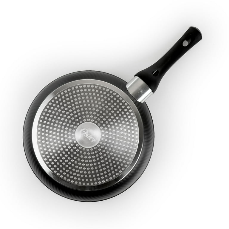 Oster Kono 9.5 inch Aluminum Nonstick Frying Pan ,Black