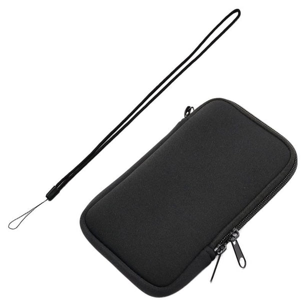 Material de buceo con cremallera para teléfono móvil, bolsa para colgar en el cuello, bolsa de almacenamiento portátil para teléfono móvil