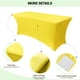 thumbnail image 3 of Mantel Obstal Stretch Spandex para mesa plegable de 6 pies, 3 of 8
