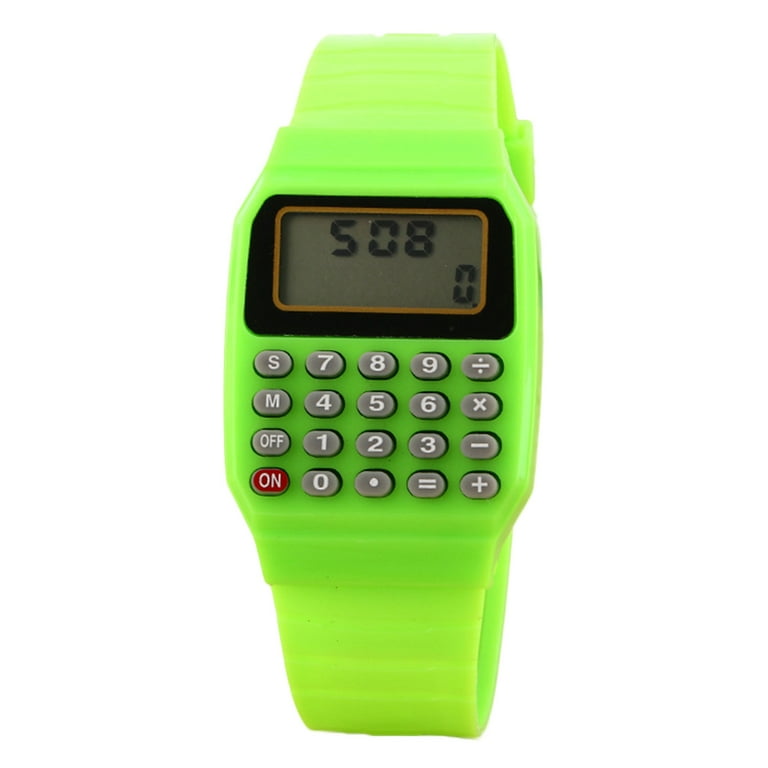 Anvazise Children Digital Square Wrist Watch Mini Portable