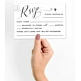 thumbnail image 3 of Inkdotpot 50 Blank RSVP Cards With White Envelopes White 4"x6" Response Cards-RSVP Reply Card For Wedding-Bridal Shower-Baby Shower-Rehearsal Dinner, 3 of 7