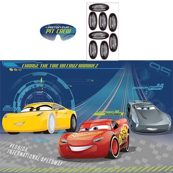Cars 3 Party Game Poster (1ct)