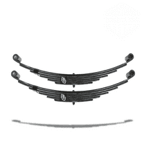 SOUTHWEST WHEEL 2-Pack USA Made 6 Leaf 25 1/4" 3,500 lbs Double Eye Trailer Leaf Spring