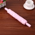thumbnail image 4 of Herramienta Para Hornear Con Patrón De Rodillo, Molde En Relieve Para Fondant, Decoración Para Pasteles (Rosa), 4 of 9