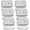 Gray, variant on Caraway 1qt Glass Airtight Food Storage Containers with - , BPA-Free Kitchen Storage Container - Stackable, Space-Saving Airtight Containers for Pantry, Dry Goods - 2 Pack - Navy