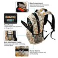 thumbnail image 5 of FORMRS Unisex Backpack Elementary School Travel Bookbag with Reflective Stripes, Forest Pattern, 5 of 7