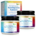 thumbnail image 3 of Fiudx Pastillas de Pasta Dental, Pastillas Remineralizantes Hidroxiapatita, Frasco de Vidrio Ecológico, Cuidado Bucal Sin Flúor, Solución Segura para Viajes, Rutina de Higiene Diaria, Us Familiar, 70, 3 of 7