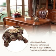 Collectible Elephant Statue, Feng Shui Figurine, Sculpture, Gift For Office For Home