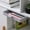Grey, variant on SHAGUOZHOU Under Desk Storage Drawer Under Desk Drawer Organizer For Stationery And Accessories For Storing Pens Rulers Compasses Snack Storage Pasta Holder Container Food Storage Containers Glass