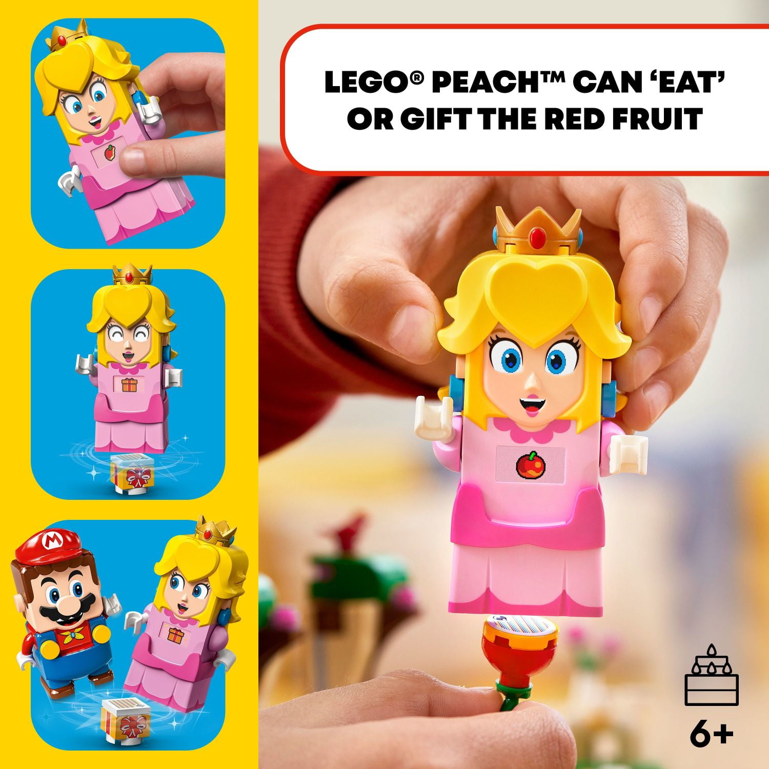 Peach　3点セット ADVENTURES WITH PEACH STARTER COURSE - THE TOY STORE