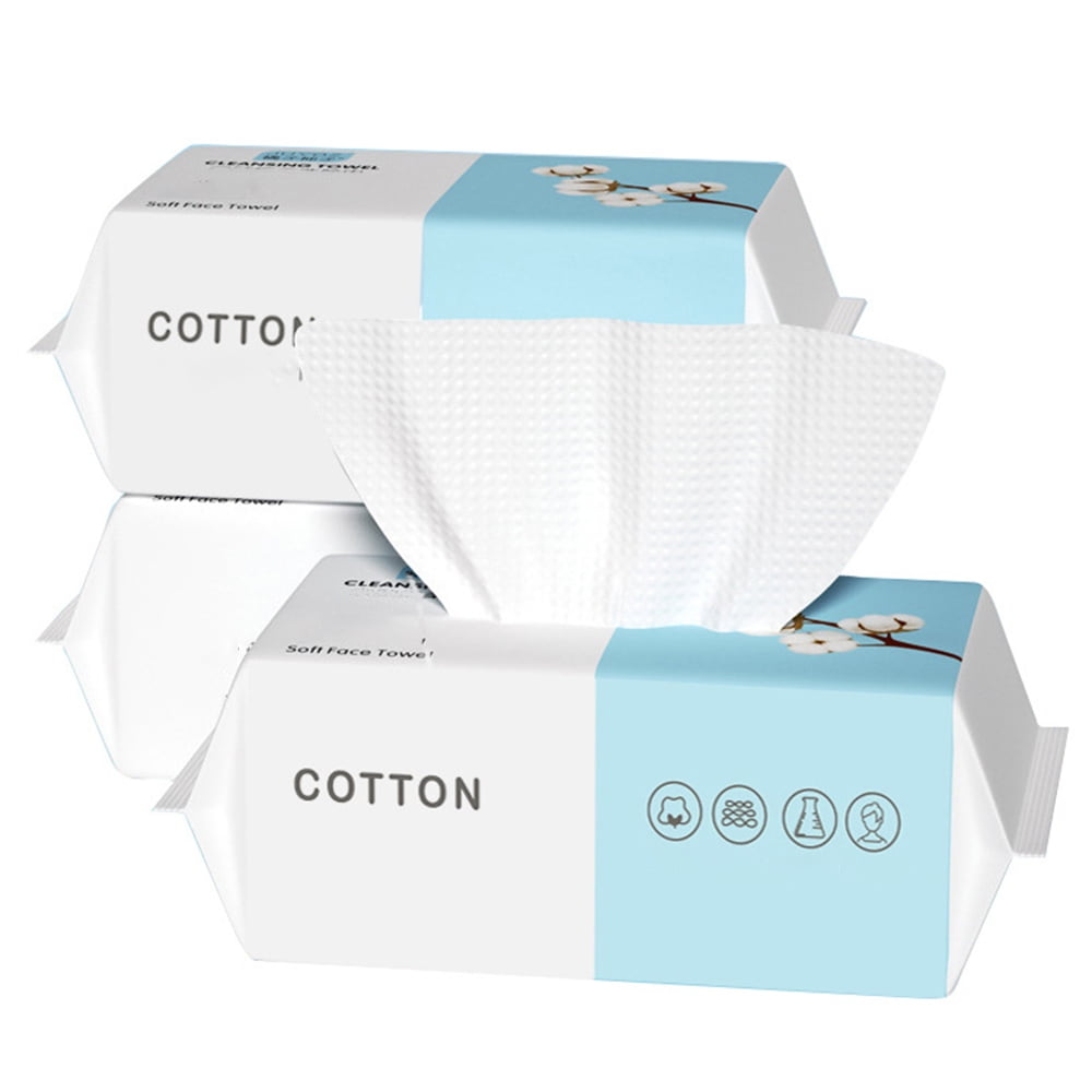 MYDENIMSKY Disposable Face Towel,Makeup Remover Dry Wipes,Face