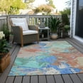 thumbnail image 6 of Addison Rugs Chantille Indoor/Outdoor Transitional Abstract Coral Washable Rectangle Rug, 9' x 12', 6 of 6