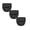 3Pcs, variant on Reel Cover Neoprene Sleeve Baitcaster Cover Case for Spinning Trolling Reels, Lightweight Protective Pouch with Hook Loop Closure, for Fishing Gear Tackle Storage on Boat or Surf