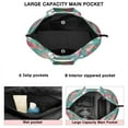 thumbnail image 3 of Schnauzer Dogs Travel Tote Bags for Women Carry On,Large Weekender Bags for Women Travel,Multi Functional Duffle Bag for Work,Shopping,Sports, 3 of 5