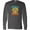 Light Charcoal Grey, variant on Inktastic Kauai Hawaii Vacation Tiki Long Sleeve T-Shirt