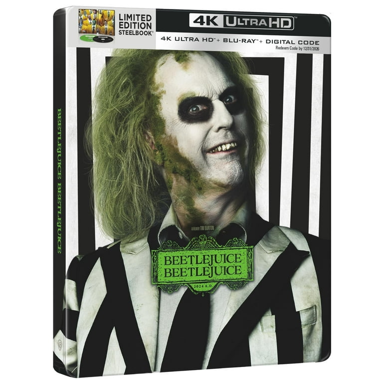 Beetlejuice Beetlejuice (Steelbook) (4K Ultra HD + Blu-ray +