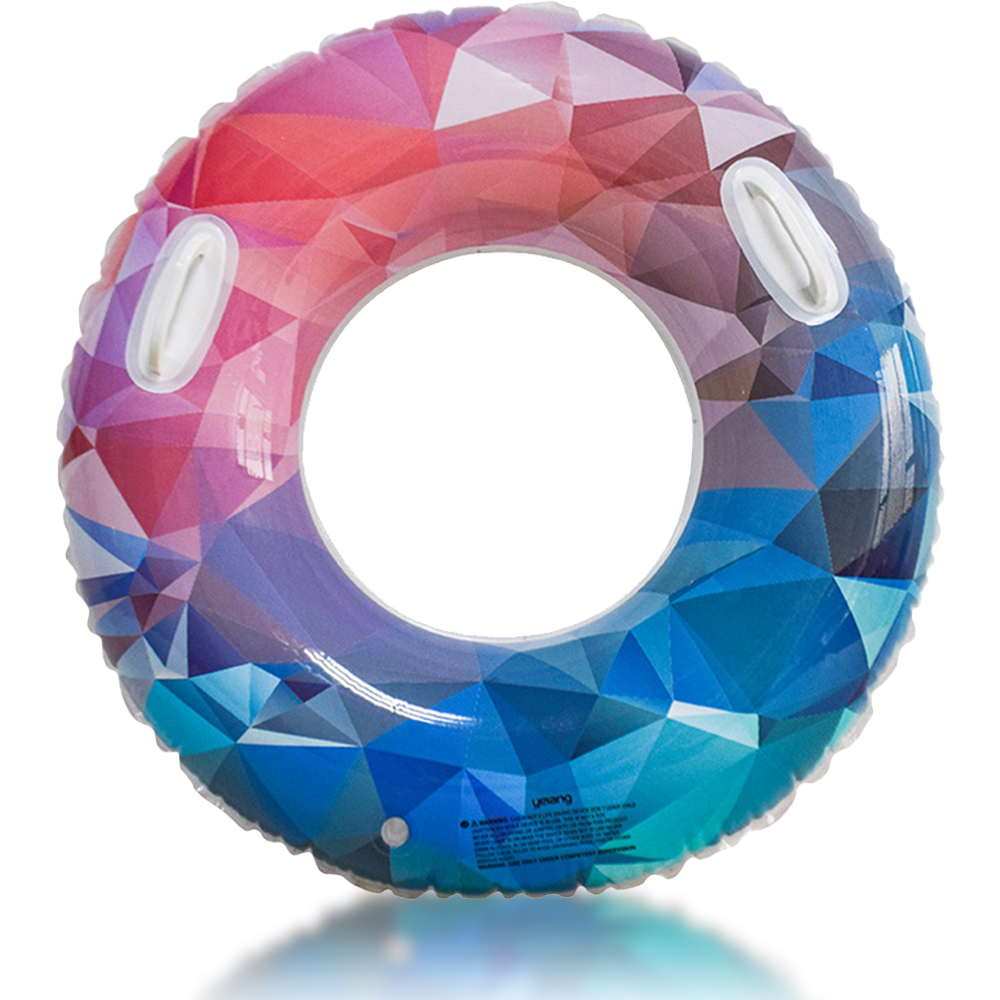 Kids Pool Floats, Glitter Tube Pool Float with Grab Handles Fabulous